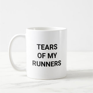 Mug Tears Of My Runners Funny Track Running Coach