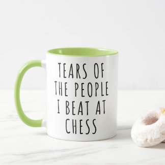 Mug Tears of the People I Beat at Chess Humor 