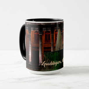 Mug Teatro Delgollado, Guadalajara, Mexique de nuit