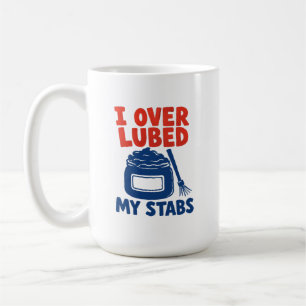 Mug Technicien de lubrification I Trop lubrifié mes st