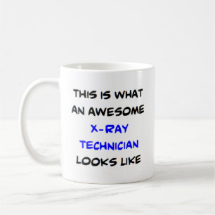 Mug technicien en radiographie, génial