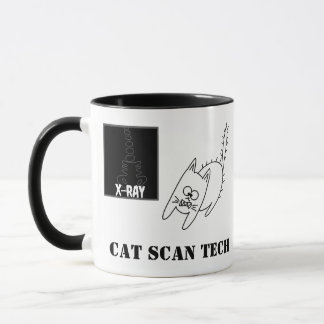 Mug Technicien spécialiste de la numérisation de chat 