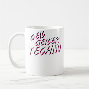 Mug Techno Edm House Musique Électro Acid