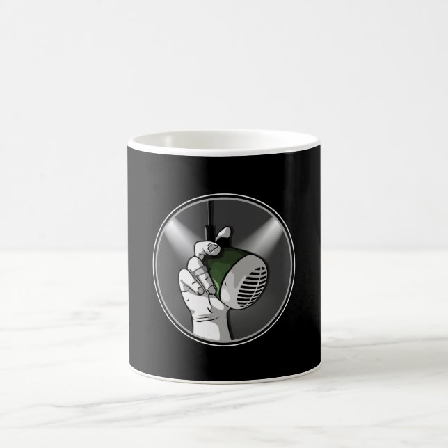 Mug Techno Music DJ Rave Electro Trance Idée cadeau (Centre)