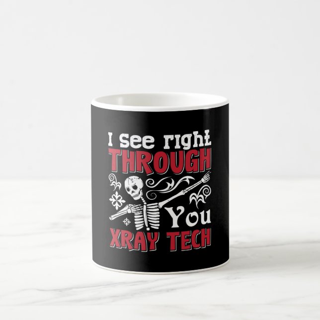 Mug Technologie de radiologie Je vois juste à travers  (Centre)