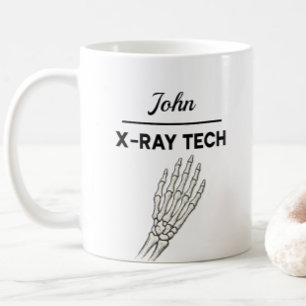 Mug TECHNOLOGUE EN RADIOLOGIE Nom personnalisé Radiogr