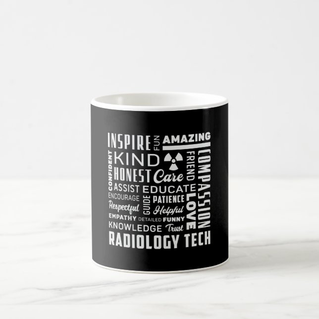Mug Technologue en radiologie Rad Tech X-Ray (Centre)