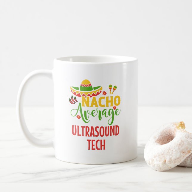 Mug Technologue en technologie d'ultrasound Sonographe (Avec donut)