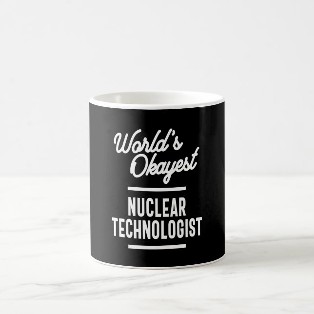 Mug Technologue nucléaire Titre du poste Cadeau (Centre)