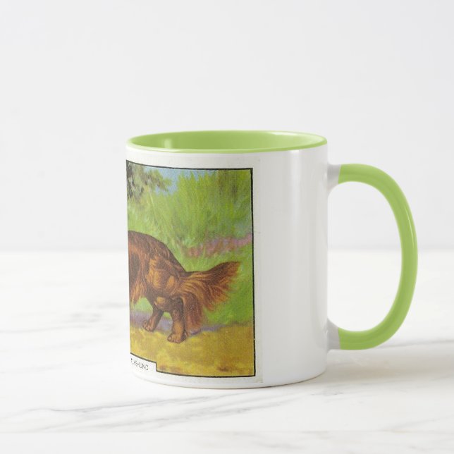 Mug Teckel aux cheveux longs (Droite)