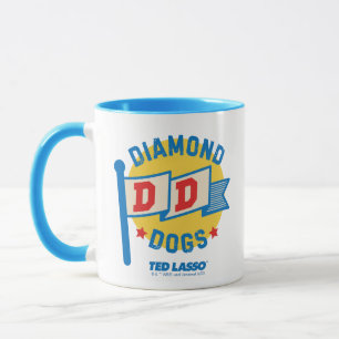 Mug Ted Lasso   Diamond Chiens Pennant Graphisme