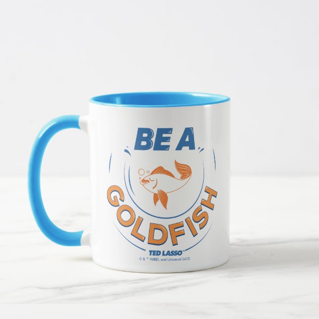 Mug Ted Lasso | Être un poisson d'or (Gauche)