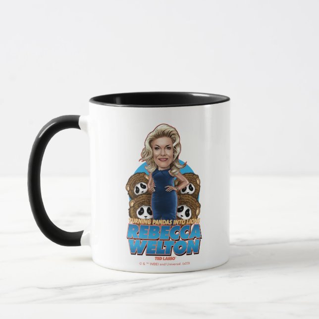 Mug Ted Lasso | Rebecca Welton Bobblehead (Gauche)