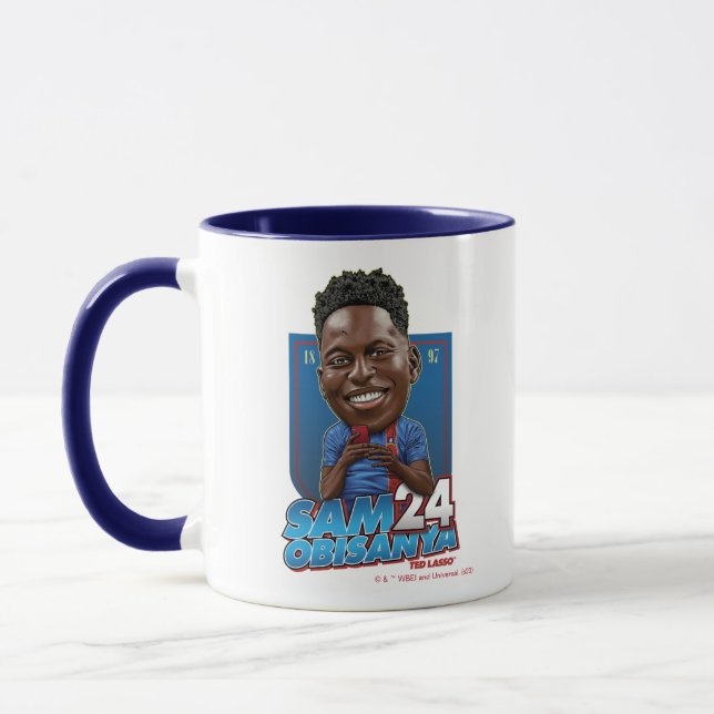 Mug Ted Lasso | Sam Obisanya Bobblehead (Gauche)