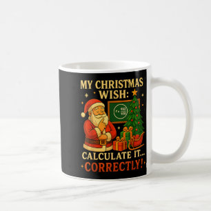 Mug Tee drôle 67 Noël Math 67 Mème – Professeur 6 7 