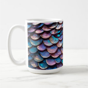 Mug Teintes Enchantées : Attrait des Écailles de Sirèn
