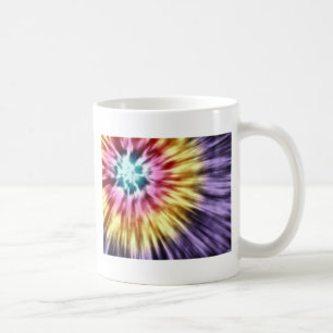 Mug Teinture Abstraite de nouilles pourpres