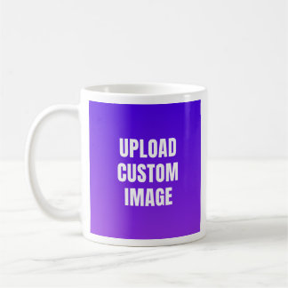 Mug Téléchargez 2 images personnalisées - Ajoutez les