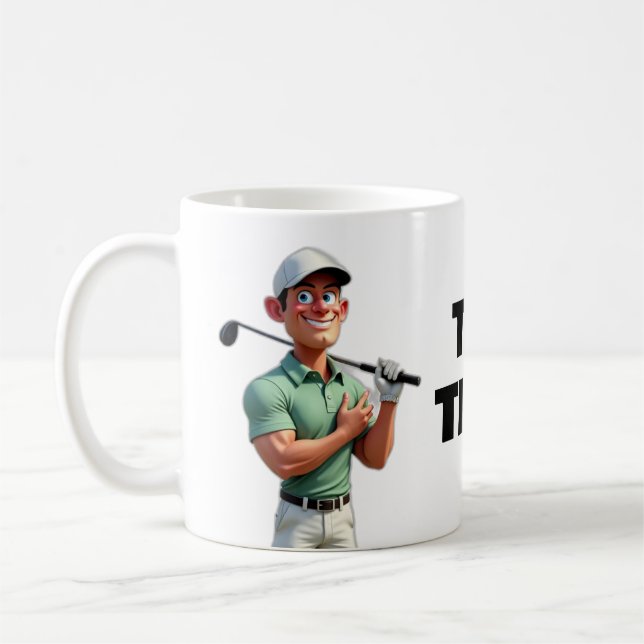 Mug TEME Golf Sporting Goods Office de nouveauté (Gauche)
