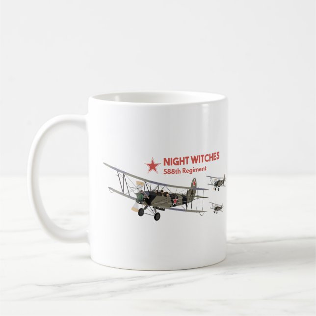 Mug Témoins de nuit Femme Pilotes 2ÈME GUERRE MONDIALE (Gauche)