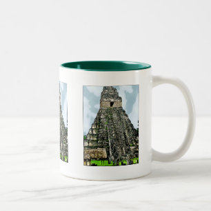 Mug : Temple maya à Tikal, Guatemala