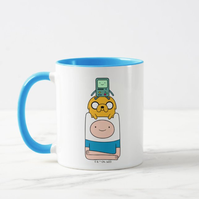 Mug Temps d'aventure | BMO, Jake & Finn (Gauche)