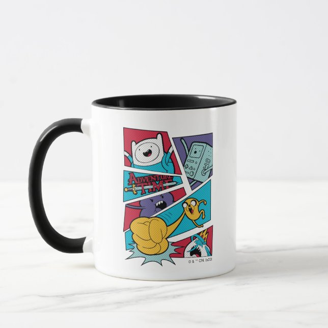 Mug Temps d'aventure | Graphique du panneau d'action (Gauche)