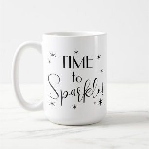 Mug Temps de devis simple pour étinceler les étoiles d
