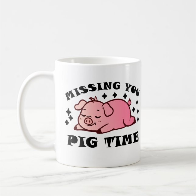 Mug Temps de porc manquant (Gauche)