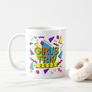 Mug Tendance 90's Style Girl's Trip 2023 personnalisab