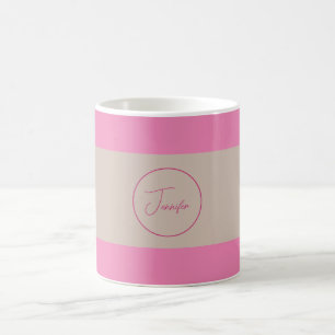 Mug Tendance Minimaliste Moderne Plaine Simple Couleur