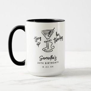 Mug Tendance pour ses 30 ans : Attacher ses vingt ans