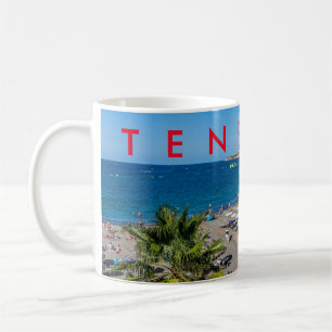 Mug Tenerife vue sur la plage