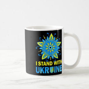 Mug Tenez-Vous Avec L'Ukraine Drapeau Anti-Poutine Non
