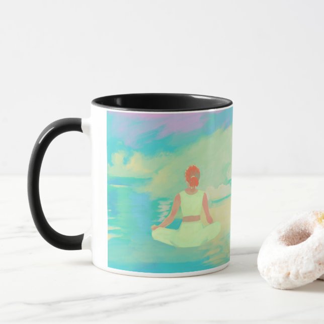 Mug Tenez-Vous Dans La Foi (Avec donut)