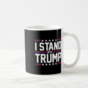 Mug Tenez-Vous Face À Trump American Flag (Drapeau Amé