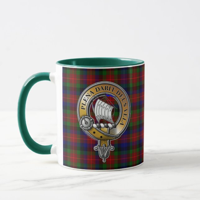 Mug Tennant Tartan & Badge (Gauche)