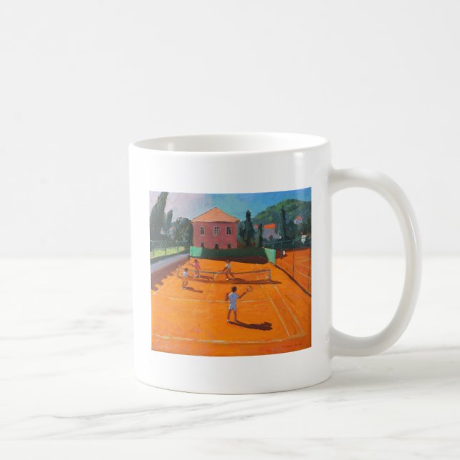 Mug Tennis de cour d'argile Lapad Croatie 2012 (Droite)