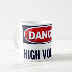 Mug Tension élevée dangereuse