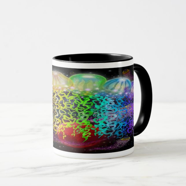 Mug Tentacles Aliens (Devant droit)