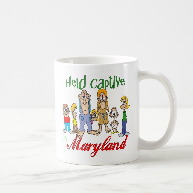 Mug Tenu captif dans le Maryland (Droite)