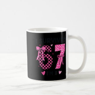 Mug Tenue d'anniversaire pour fille de 8 ans 67 Meme F