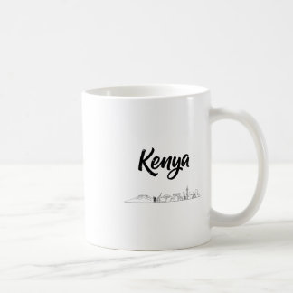 Mug Tenues de vacances de voyage de la ligne d'horizon