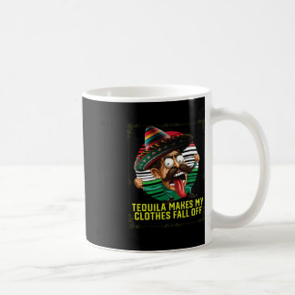 Mug Tequila Met Mes Vêtements Tomber Du Tequil Alcooli
