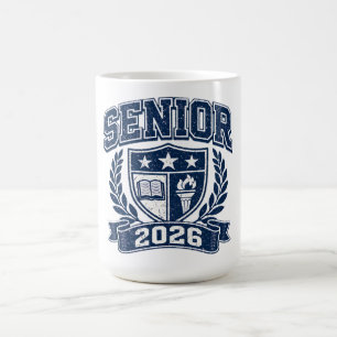 Mug Terme supérieur 2026 – Fierté de dernière année du