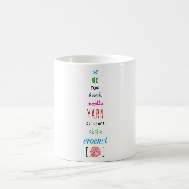 Mug Termes de crochet (Centre)