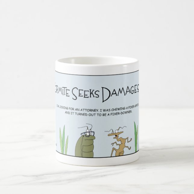 Mug Termite demande des dommages (Centre)