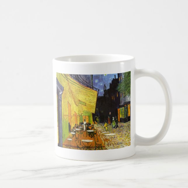 Mug Terrasse du café la nuit de Van Gogh (Droite)