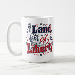 Mug Terre de Liberté - Fête patriotique du 4 juillet 