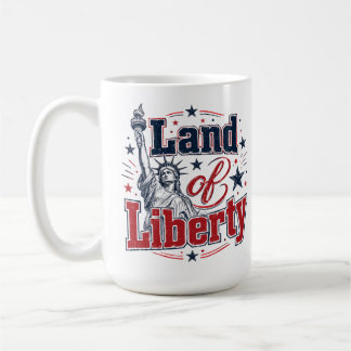 Mug Terre de Liberté - Fête patriotique du 4 juillet